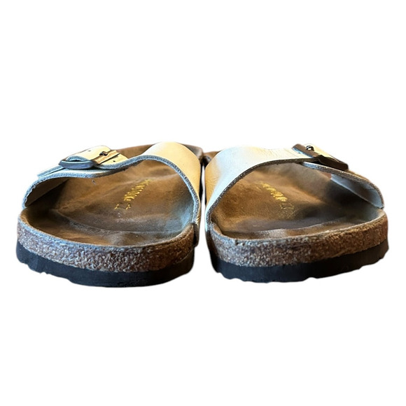 BIRKENSTOCK Ecru Cream Madrid Birko Flor Sandals boho chic EU 38, US 7 - 7.5 - Picture 3 of 7